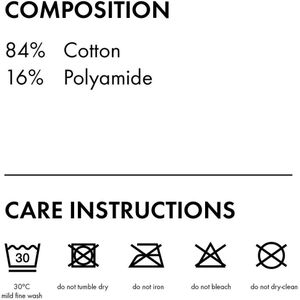 FALKE - Multi Stripe - Panty - Groen - 1 paar - Katoen met Noppen op de Zool