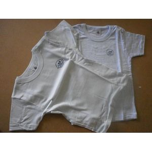 Petit Bateau - 2 Pack - Tshirt korte mouw - Ondergoed - Jongen - 6 jaar 114