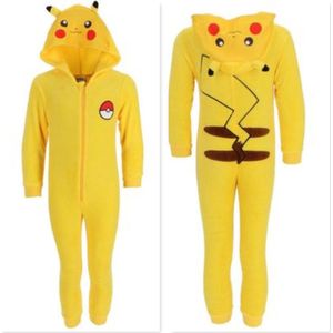 Onesie, Jumpsuit Pokémon hooded maat 110-116