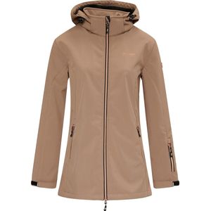 Nordberg Irene Softshell Jas Dames - Kleur Taupe - Maat L