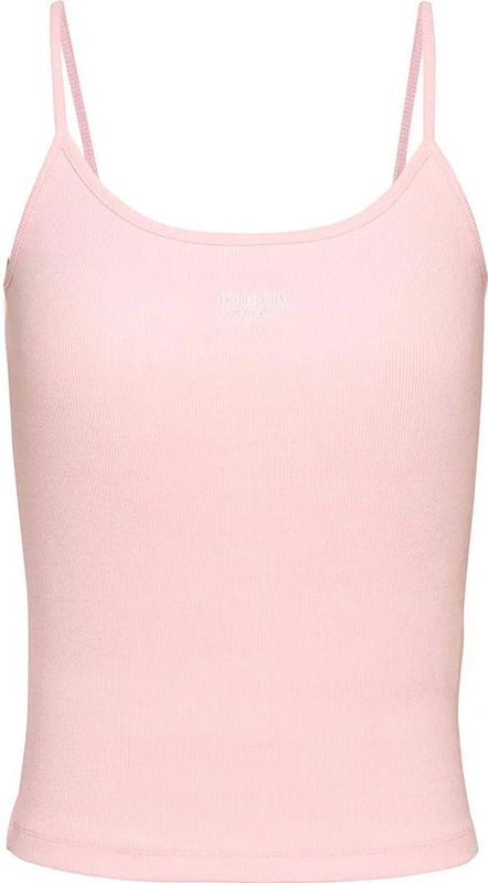Tommy Jeans - Dames Tops - Roze - Katoen