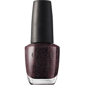 OPI - Nail Lacquer - Zwart - My Private Jet - 15 ml - Glitter Nagellak