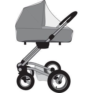 Babsana Regenhoes Voor Kinderwagen - Transparant