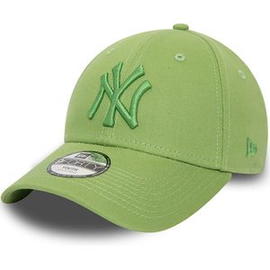 New Era - 6 tot 12 Jaar - Youth Cap - New York Yankees Youth League Essential Green 9FORTY Adjustable Cap
