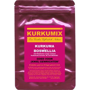 KURKUMIX voor gewrichten en spieren met boswellia, kurkuma en BCM-95 curcumine en meer