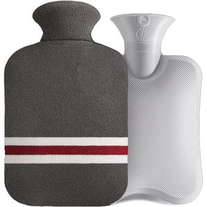 Grote 2 Liter Warmwaterkruik met Zachte Hoes voor Pijnverlichting en Therapie