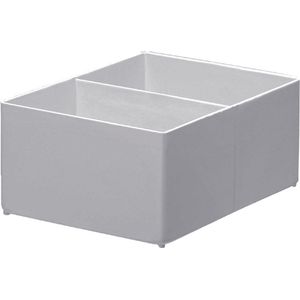 Inzetbak djois hoog 70x122x168mm 2-vaks gs | 4 stuks
