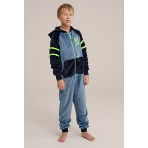 WE Fashion Jongens onesie met embroidery