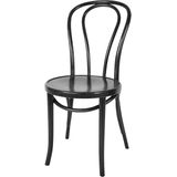 Fameg Vienna Thonet No. 18 Eetkamerstoel - Hout - Design - Bistrostoel - Zwart Gebeitst