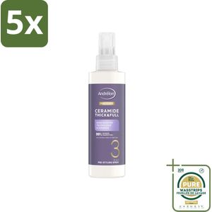 5 x Andrélon – Leave-In Spray – Pro Care Ceramide Thick & Full – 200 ml - Grootverpakking - Haarspray - Ceramide - Haarverzorging - Haarversterking - Haaruitval