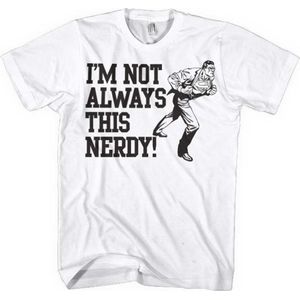 DC Comics Superman Heren Tshirt -L- I'm Not Always This Nerdy Wit