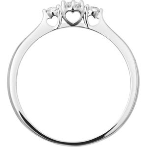 Glow 214.304058 Say Yes Dames Ring - Minimalistische ring