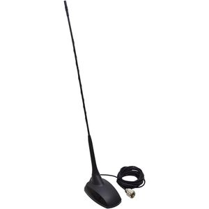 Compacte CB Antenne 45 cm met Magnetische Houder en 10 km Bereik