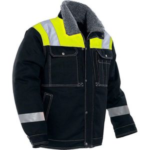 1179 Winter Jacket Black/Yellow s