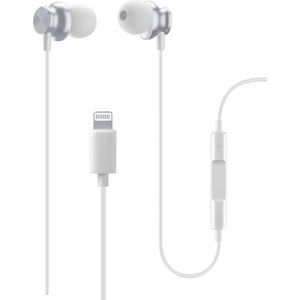 Cellularline AUJUNCOMFIIPH Headset Bedraad In-ear Oproepen/muziek Wit