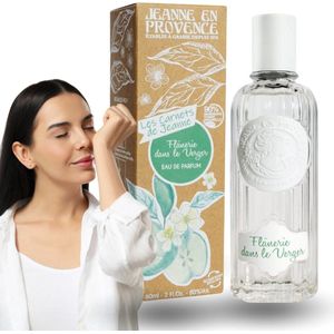 Jeanne en Provence - Les Carnets de Jeanne Flanerie dans Le Verger Eau de Parfum voor Vrouwen, Frisse Geur 60ml