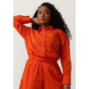 Notre-V Nv-deon Blouse Dames - Jurken - Oranje - Maat XS