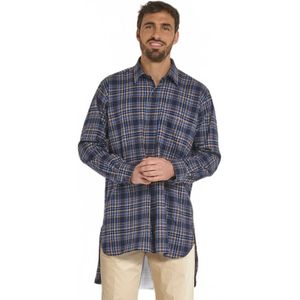Warm geruit flanellen werkoverhemd