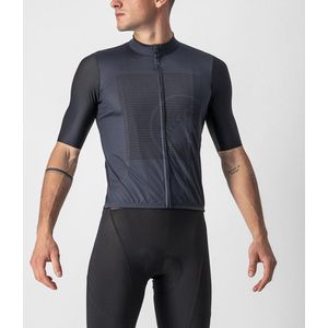 Castelli Fietsshirt Korte Mouwen Heren Zwart - BAGARRE JERSEY LIGHT BLACK BLACK-M