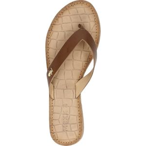 Mexx Grizzly Teenslippers - cognac - Maat 36