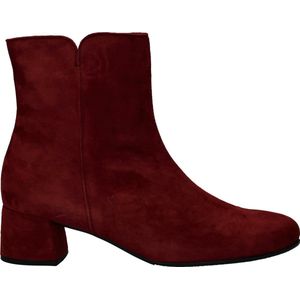 Gabor 680.3 Enkellaarsjes - Enkelboots met rits - Dames - Rood - Maat 37