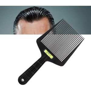 Level Adjustment Comb - Guide Comb Met Flat Top - Haar Clipper Kam - Professionele Haarstyling Kammetjes Met Nauwkeurige Waterleveling Voor Vettig Haar - Glad Back Gekamd Haar En Andere Haarsstylen