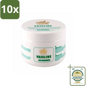 10 x Goldline - Vaseline - Huidverzorging - Beschermend & Hydraterend - 250 ml - Grootverpakking - Huidverzorging - Hydraterend - Beschermend - Droge Huid - Uitdroging