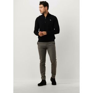 Paul Smith Mens Sweater Zip Neck Zeb Bad Truien & Vesten Heren - Sweater - Hoodie - Vest- Zwart - Maat L