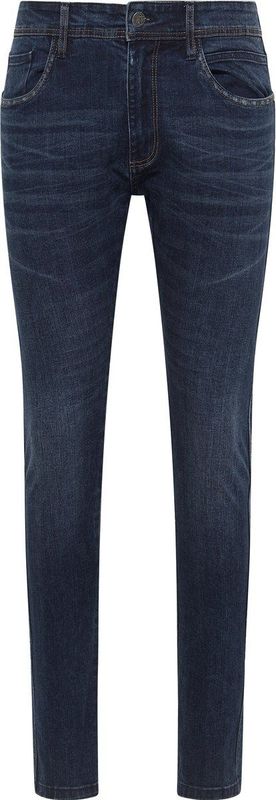 DreiMaster - Jeans - Blauw - Heren - 5-pocketvorm - Slanke Snit