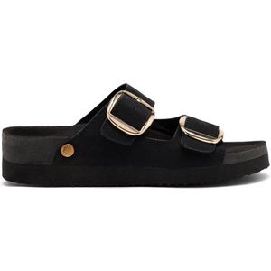 GIOSEPPO Cedarburg - Teenslippers - Zwart - Microfiber