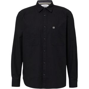 Shirt - Katoenen Overhemd - Met Structuur - Klassieke Kent-kraag - Met Borstzakje