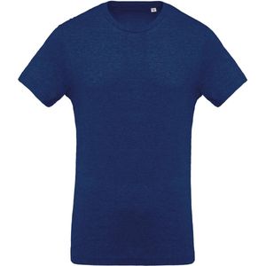 Kariban Heren Organische Bemanningsleden Hals T-Shirt (Oceaan Blauwe Heide)