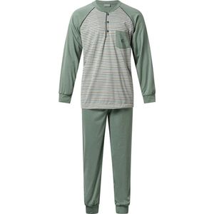 Heren pyjama Gentlemen v-hals 944229 jersey maat XXL