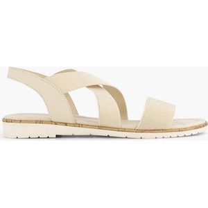 graceland Beige sandaal - Maat 36