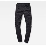 G-star Motac 3d Mid High Waist Skinny Spijkerbroek Zwart 24 / 28 Vrouw