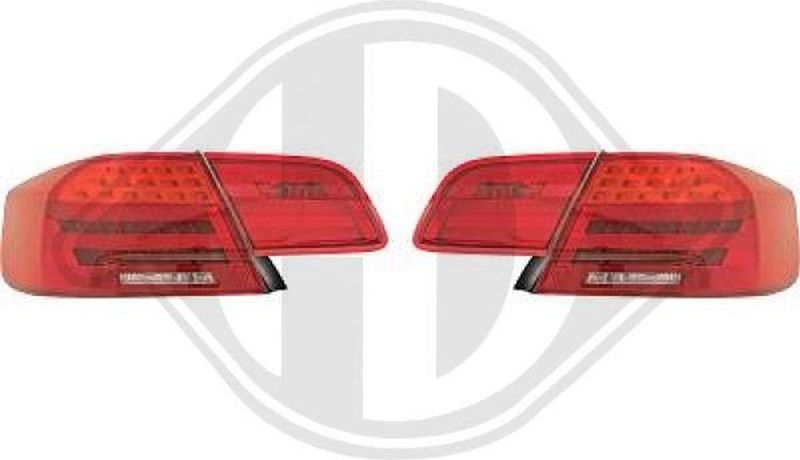 Diederichs - 1216897 - Achterlicht - Grijs - LED Smoked - BMW E92/E93