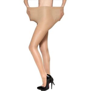 40 Denier Panty - Naturel - Beige - Maat XL-L