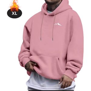 Bovista Hoodie Heren - Sweaters - Sweater - Warme Trui - Met Capuchon - Roze - S