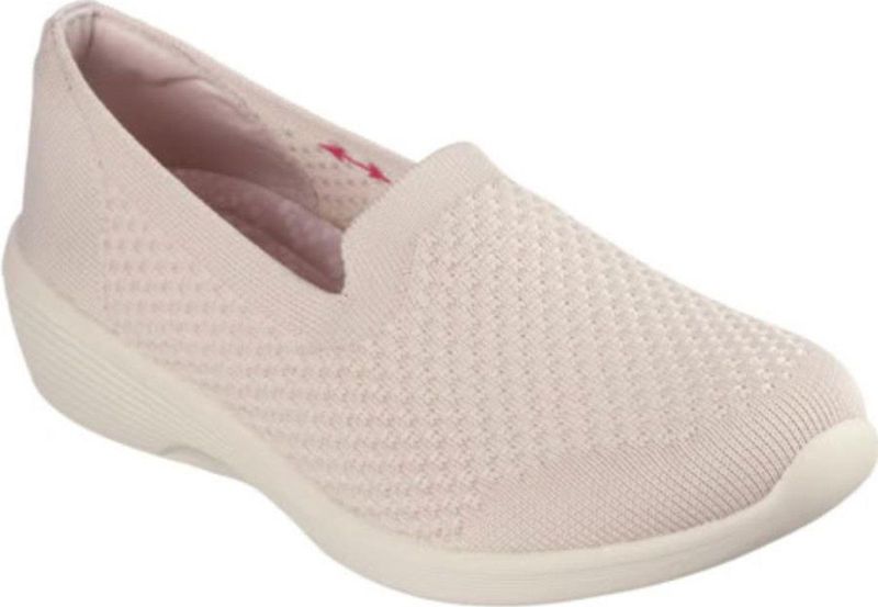 SKECHERS Arya Clear Skies Dames Sneakers Beige Maat 36