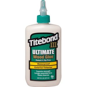 Titebond - Houtlijm Ultimate III - Watervast - 237 ml - D3 bijna D4