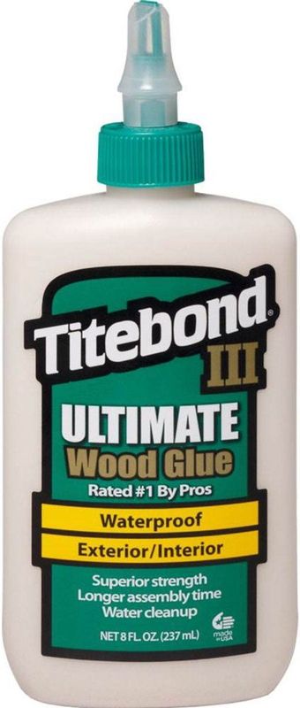 Titebond - Houtlijm Ultimate III - Watervast - 237 ml - D3 bijna D4