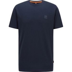 Hugo Boss - T-shirt Tales Responsible Donkerblauw - Heren - Maat S - Regular-fit