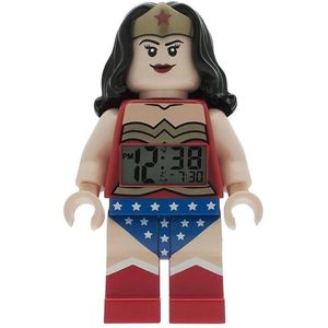 Lego Heroes: Wonderwoman Wekker 23 Cm Rood