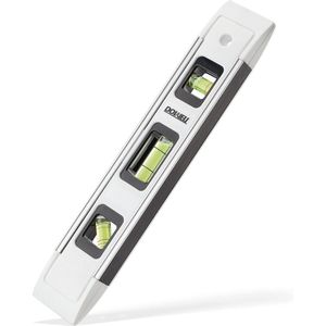 Mini Magnetisch Waterpas met 3 Niveaus - 9 Inch