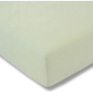 Estella Velours Hoeslaken 150x200cm Groen - Duitse Kwaliteit