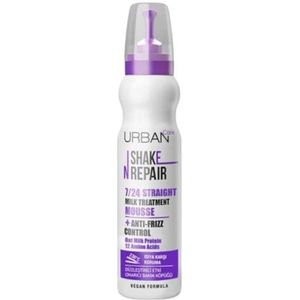 URBAN CARE Shake N Repair 7/24 Straight Milk Treatment Mousse 150ml