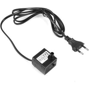 Beluchting Zuurstof Mini Dompelpomp voor Visvijver Aquarium Tank Fontein Hydrocultuur - Ultrastille Pomp voor Achtertuin Tuin (Eu-Sm-018)