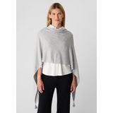 comma - Indoor-Poncho - Zacht - Fijngebreid