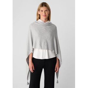 comma - Indoor-Poncho - Zacht - Fijngebreid