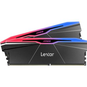 Lexar - Ares RGB - RAM Geheugen - Zwart - 32GB (2x16GB), 6000MHz, DDR5, DIMM